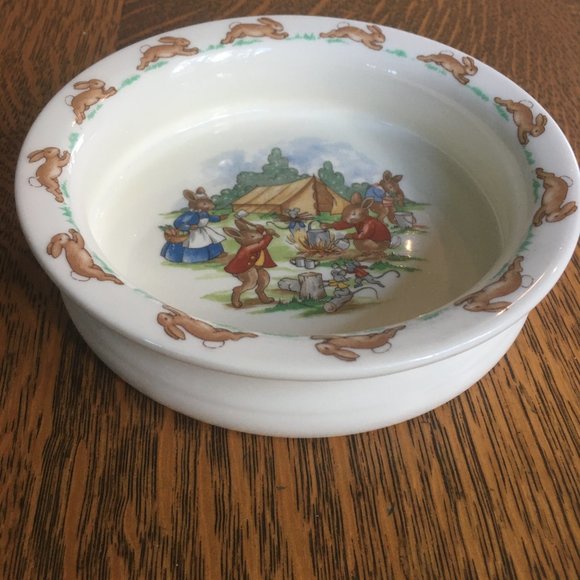 Royal Doulton 1980s Vintage Bunnykins Bowl - Picture 3 of 4